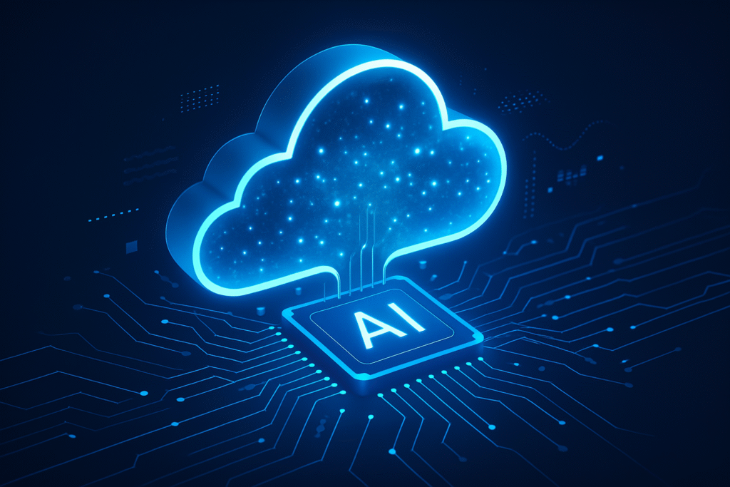 iX AI-Powered Cloud Hero Background